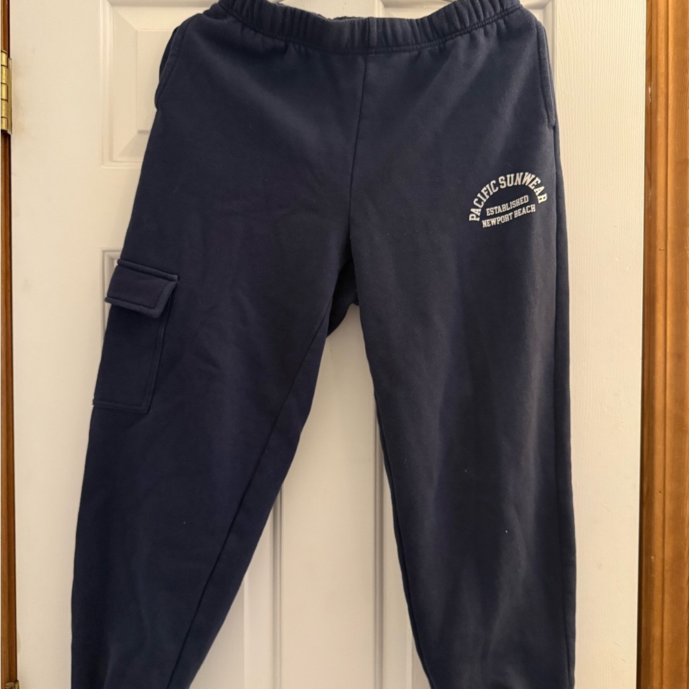 PacSun Kids Navy Jogger Pants